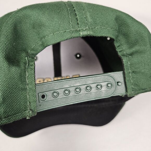 Baylor Bears Hat Green Spellout Snapback Adjustable Gold Embroidered NCAA Cap - Picture 7 of 11